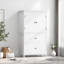 Armoire de rangement pour salle de bain avec tablette réglable-1893013675