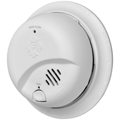 BRK Battery-Powered Ionization Smoke Detector 1 pk -  1046832