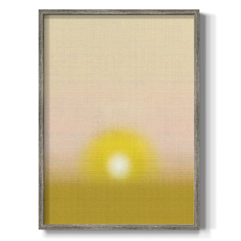 «Airbrush Dawn I», reproduction encadrée - bois massif, H 11 po x l 9 po