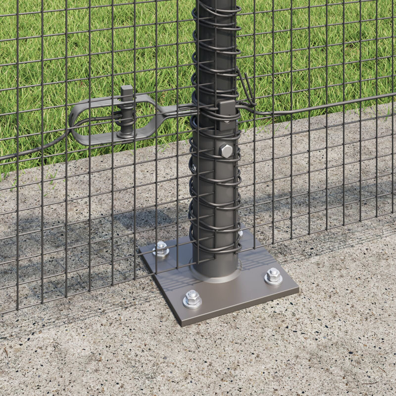 50cm H x 2500cm W Metal Border Fencing