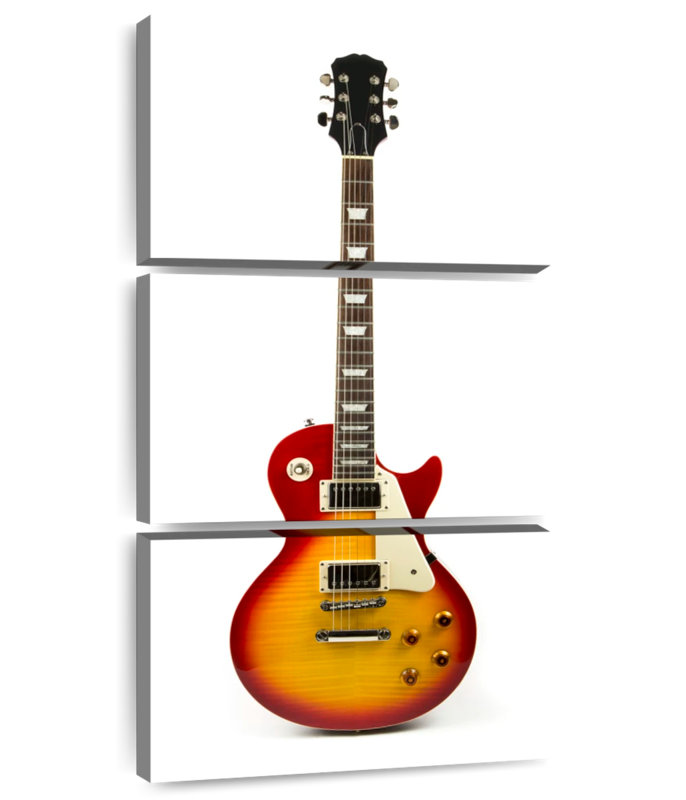 Classic Electric Guitar, 52" H x 24" W