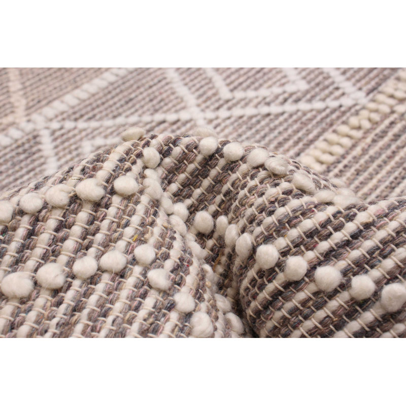 Tapis rectangulaire en laine 6 pi x 8 pi 10 po Sunidhi