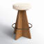 Damon Swivel Stool-Sapphire Khaki-Counter-574702695-591906181-566847705
