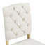 Ensemble de salle à manger extensible 5 pièces Tonecia, table ronde avec rallonge et 4 chaises rembourrées-115281014-70988340