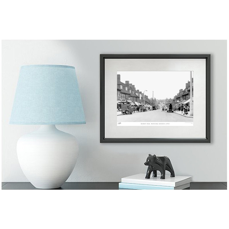 Burnt Oak, Watling Avenue C1955 by Francis Frith - Single Picture Frame Print, 60cm H x 80cm W x 2.3cm D