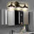 Black 3-Light Vanity Wall Sconce Lighting, Farmhouse Bathroom Wall Light Fixtures Over Mirror, Industrial Rustic Bathroom Vanity Lights, for Cabinet, Dressing Table, Bulbs Not Included