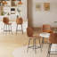 Tabouret de comptoir rembourré avec structure en métal-1097442547-1096874569