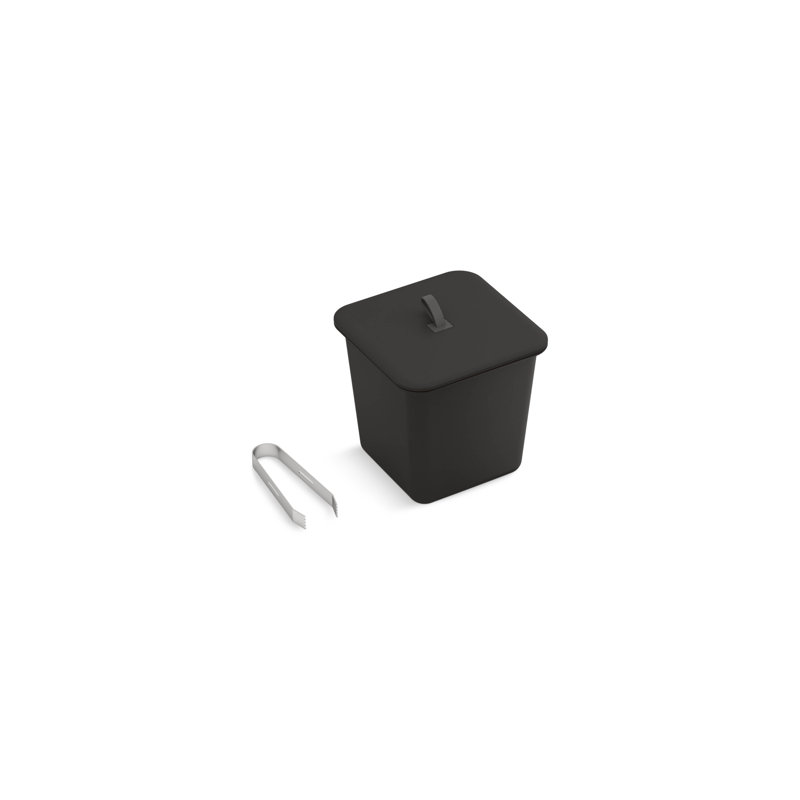 Three-Piece Ice Bucket Set, Shadow Gray