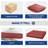 Outdoor Cushion Set Seat/Back Cushion(Set Of 4 Seats,4 Backs)-1582024227