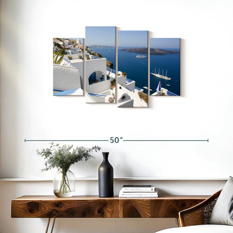 Gillard Santorini Coast, 22'' H x 36'' W