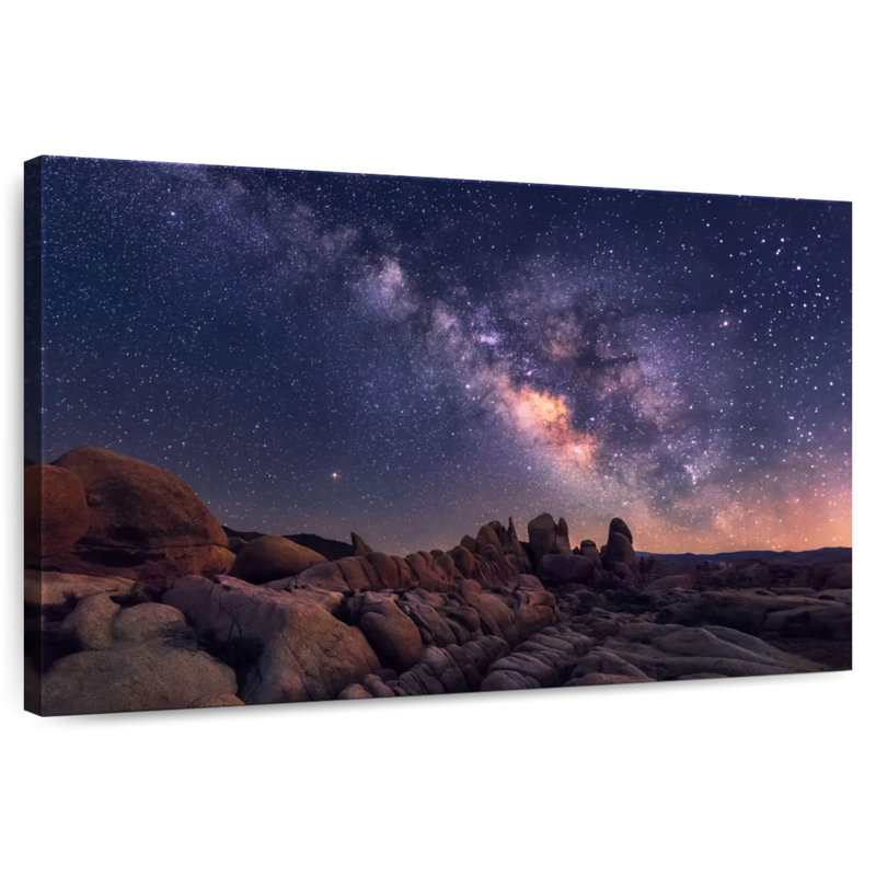Alvord Joshua Tree Voie Lactée, H 34 po x l 51 po