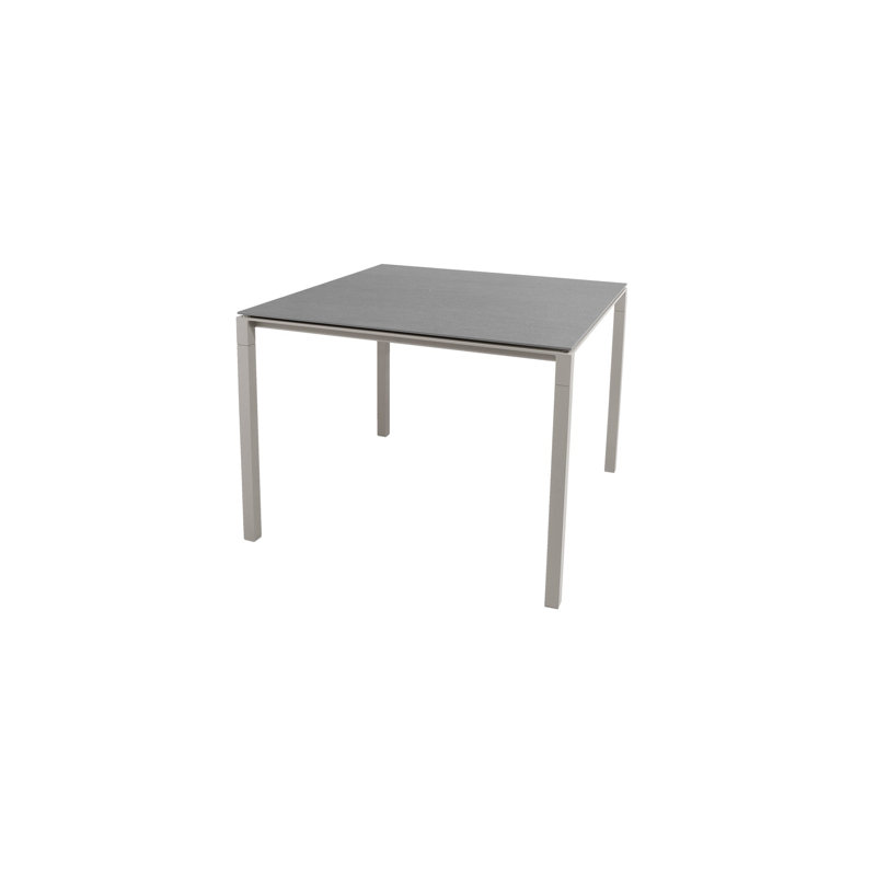 Outdoor Dining Table, Taupe, Basalt