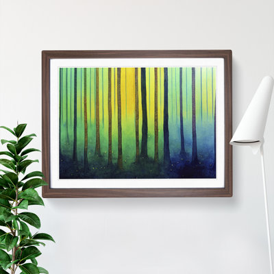 The Colourful Forest Vol.2 - Framed Print