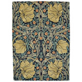 Wool Floral Area Rug