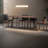 Nordic modern simple dining table-111075263
