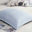 Édredon très grand - 8 pièces en coton bleu avec coussins décoratifs, impression de style floral chic-125396578-125396579