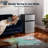 Simzlife 3.2 Cubic Feet Small Fridge Convertible Mini Fridge with Freezer By Simzlife, Silver-95924574