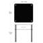 Byrge Glass Top End Table-1527065547