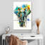 Aquarelle d'éléphant Brampt-108501177