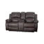 Canapé inclinable 69 po en cuir Vegan-1873966243