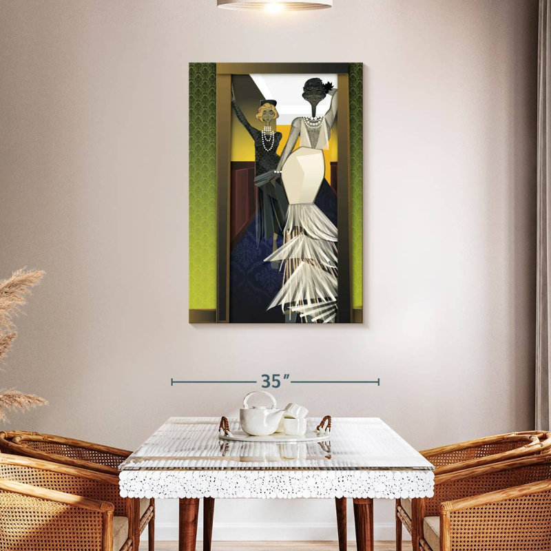 The Girls, 45" H x 30" W