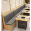 Bancs de bar modernes de style moderne