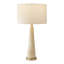 Lampe de table en travertin Uttermost Perkins