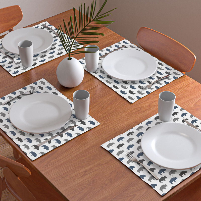 Cotton Animals/Nature Rectangle Placemat