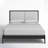 Chisa Upholstered Platform Bed-335910919-333285890