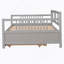 Lit de jour en bois avec lit gigogne simple-413509882-413509862