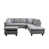 Dark Gray 100% Linen selected