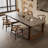 Gray Rectangular Solid wood Butterfly Leaf  Dining Table-552300197