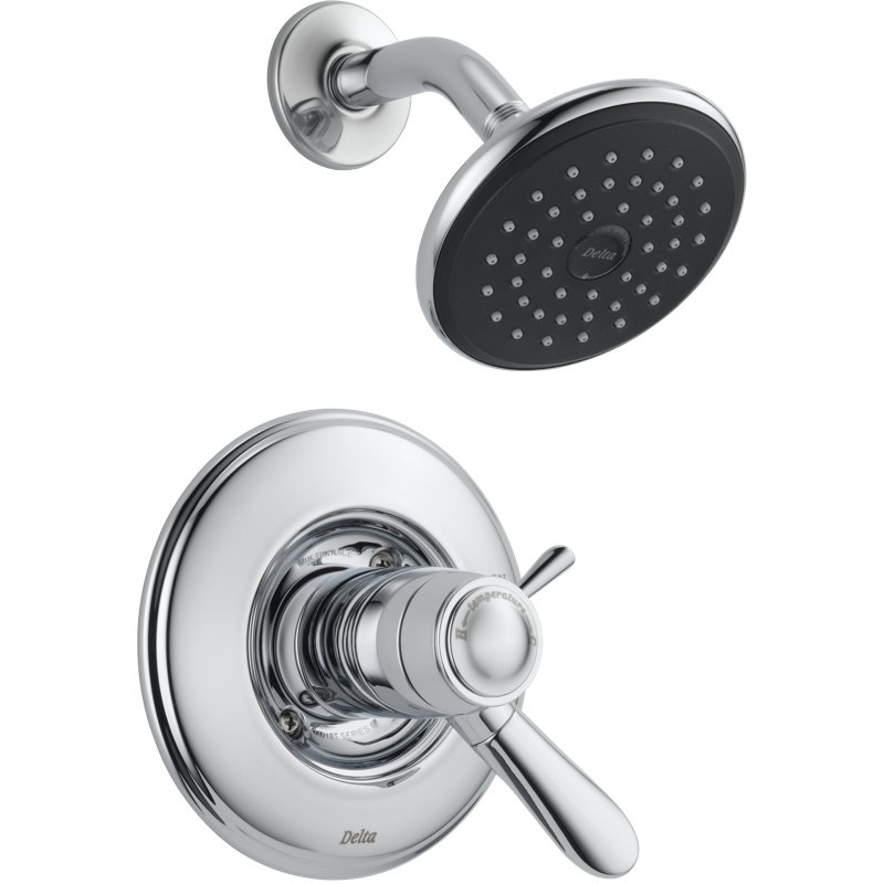 Lahara Tub and Shower Faucet Trim with TempAssure, Chrome