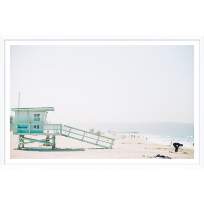 Lifeguard Station Giclee Print