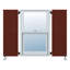 Paires de volets pour panneaux encadrés-n-lattes, panneaux et lattes classic Atlantic-37018338-37018347-37018385