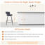 Tabouret de comptoir pivotant rembourré-1611122031-1611122025