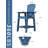 Wolak HDPE Outdoor Adirondack Chair Set With Table-920299634