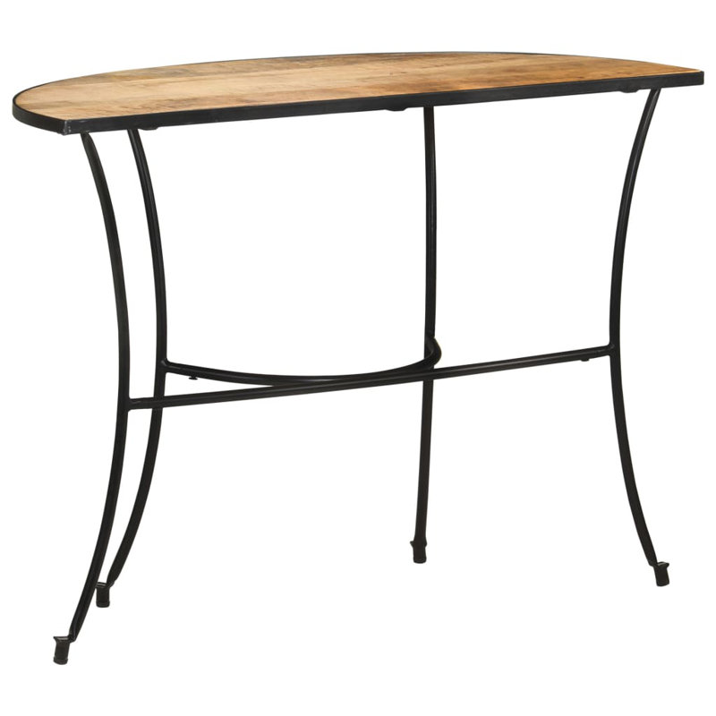 Colston 110cm Solid Wood Top Console Table, Natural