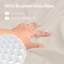 Drap-housse double en microfibre brossée avec sangles pouvant accueillir jusqu'à 14 personnes-123495484-123495485