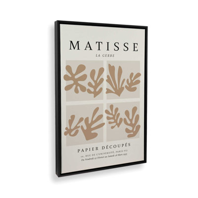 Matisse's La Gerbe Quartet en brun