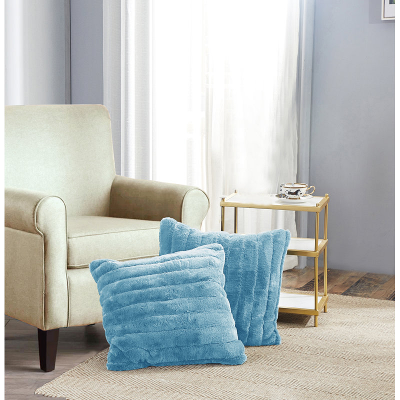 Supermink Square Euro Pillow Cover, Forget Me Not
