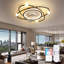 Modern ceiling fan with light, 55cm Dimmable LED ceiling fan light, 42W Timed ceiling fan with light for living room and dining room-810757266