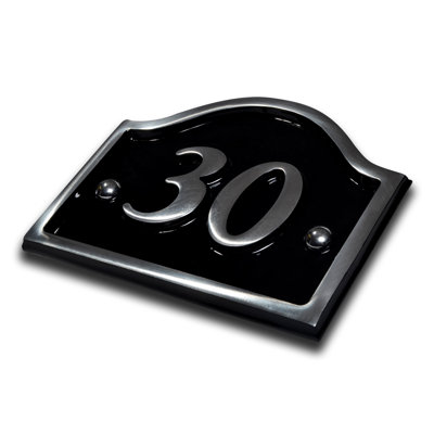Jaclynn 11.5cm H Reflective Metal House Number