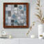 Papillon sur bleu - Reproduction d'art sur toile encadrée-1122881395-1122899622
