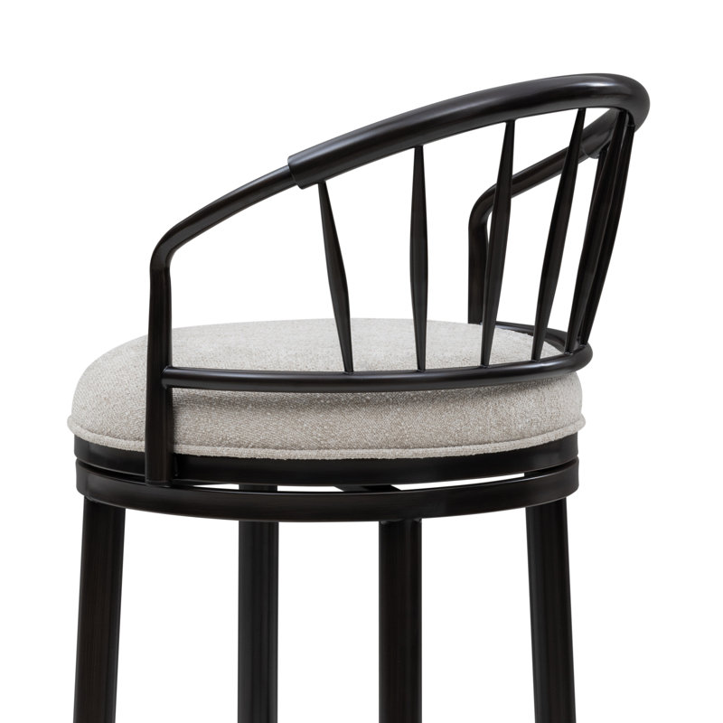 Tabouret de bar pivotant Coombs, Tabouret de comptoir (siège d'une hauteur de 26 p