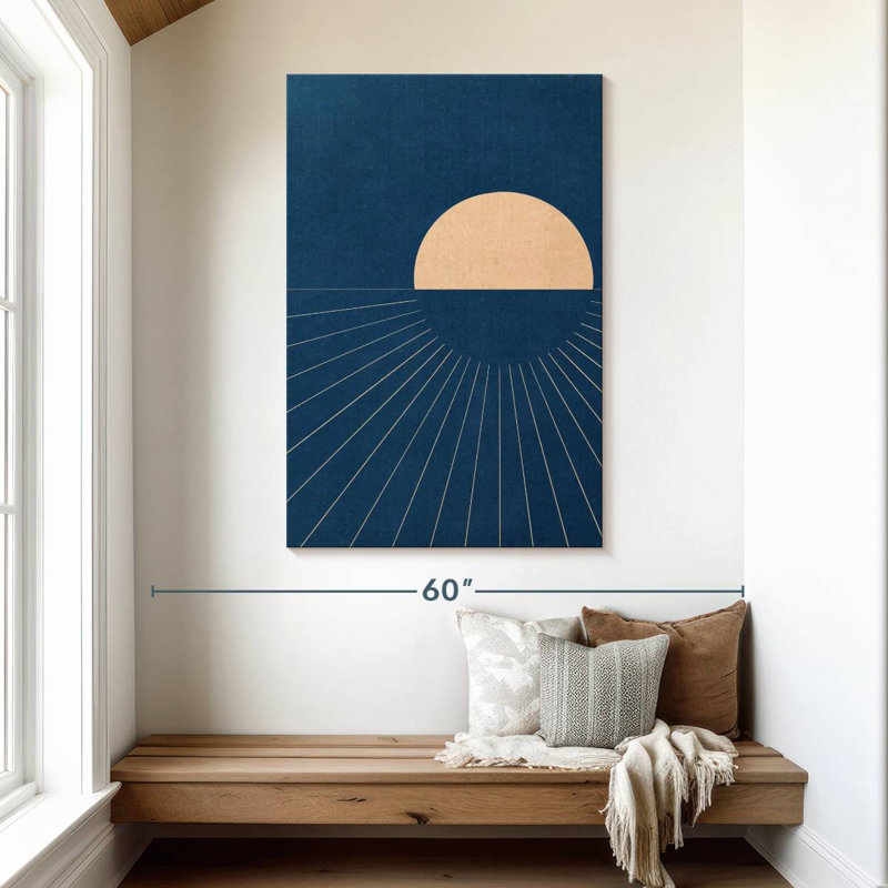 Coucher de soleil Oberle Mod, H 48 po x l 32 po