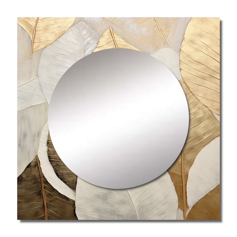 Almaan - miroir mural carré pour salle de bain, 29 po x 29 po