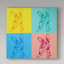 « french bulldogs », reproduction d’impression sur toile tendue-26860001
