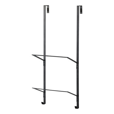 Yamazaki Home Over-The-Door Fitness Equipment Hanger, Steel, Holds 5.5 Lbs