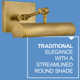 Stokes Adjustable Plug-in Wall Sconce w/ On/Off Switch